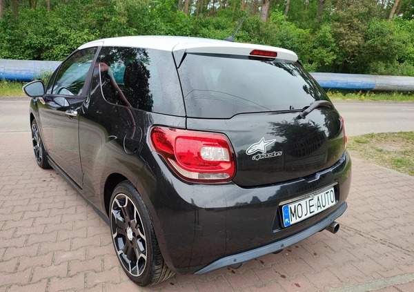Citroen DS3 cena 20999 przebieg: 161278, rok produkcji 2011 z Łazy małe 121